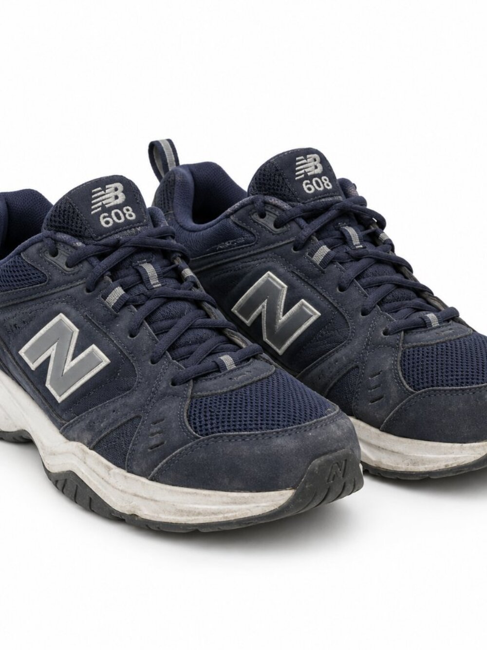 New Balance 608 Navy Suede Sneakers Men's 11.5